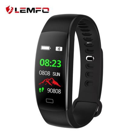 Pulseira Inteligente Smartband F64HR Monitor Cardíaco LEMFO Menor preço em Pulseira Inteligente Smartband F64HR Monitor Cardíaco LEMFO