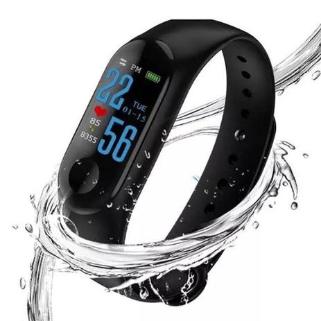 Pulseira Inteligente Smartband M3 Monitor Cardíaco Colorida - Hpl Menor preço em Pulseira Inteligente Smartband M3 Monitor Cardíaco Colorida - Hpl