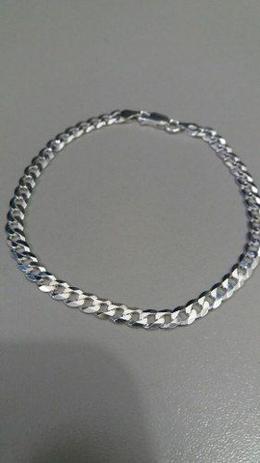 Pulseira Italiana Grumet 21 Cm 4,7 Mm Prata 925 Maciça - Total pratas Menor preço em Pulseira Italiana Grumet 21 Cm 4,7 Mm Prata 925 Maciça - Total pratas