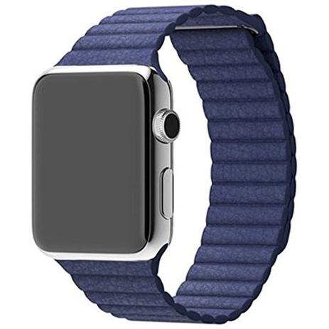 Pulseira Magnetica Couro Relógio Apple 42mm 44mm - Kopeck Menor preço em Pulseira Magnetica Couro Relógio Apple 42mm 44mm - Kopeck