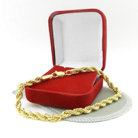 Pulseira Masculina 21cm 5mm Largura Folheada Ouro PL173 - Wnbijouterias Menor preço em Pulseira Masculina 21cm 5mm Largura Folheada Ouro PL173 - Wnbijouterias