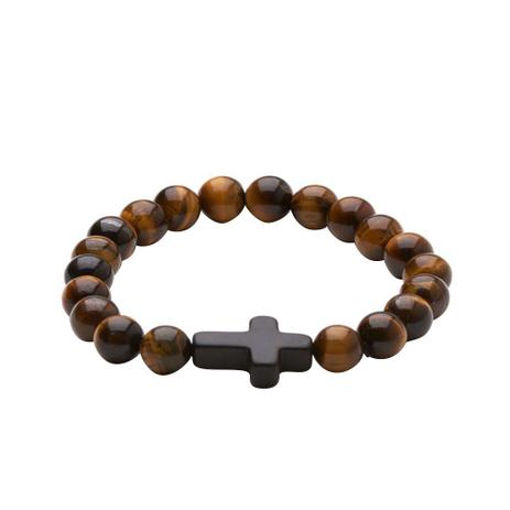 Pulseira Masculina Cross Marrom - Trendy4man é boa?