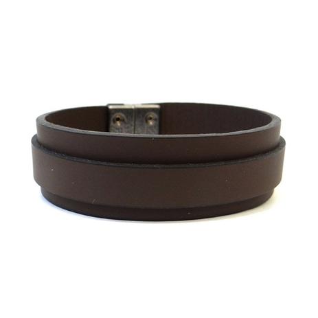 Pulseira masculina de couro fire - freeway - castanho é boa?