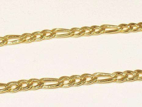 Pulseira Masculina Grumet 3 X1 2.5mm X 21cm Em Ouro 18k-750 - Total pratas Menor preço em Pulseira Masculina Grumet 3 X1 2.5mm X 21cm Em Ouro 18k-750 - Total pratas
