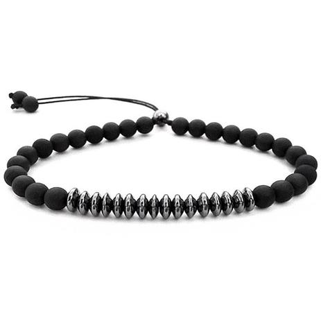 Pulseira Masculina Preta Fosca Regulável Gafeno - Gafeno acessórios Menor preço em Pulseira Masculina Preta Fosca Regulável Gafeno - Gafeno acessórios
