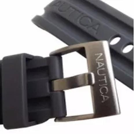 Pulseira para Relógio Nautica 24mm Preta Menor preço em Pulseira para Relógio Nautica 24mm Preta