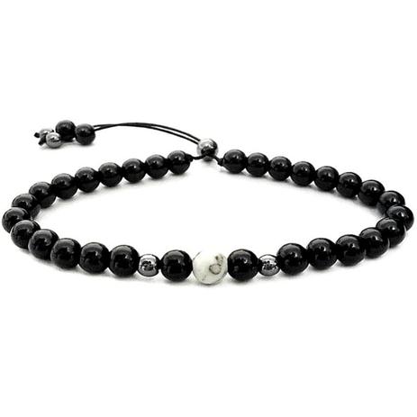 Pulseira Preta Masculina Corda Regulável Gafeno - Gafeno acessórios Menor preço em Pulseira Preta Masculina Corda Regulável Gafeno - Gafeno acessórios