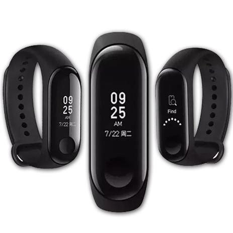 Pulseira Relógio Inteligente Smartband Band 3 Preto - M band Menor preço em Pulseira Relógio Inteligente Smartband Band 3 Preto - M band