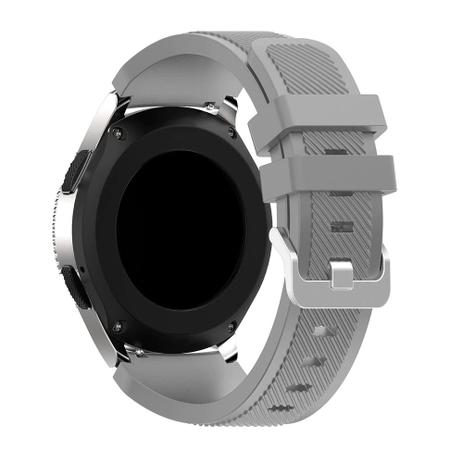 Pulseira Relógio Samsung Galaxy Watch 46mm / Gear S3 Classic / Frontier - Cinza - Hkgk Menor preço em Pulseira Relógio Samsung Galaxy Watch 46mm / Gear S3 Classic / Frontier - Cinza - Hkgk