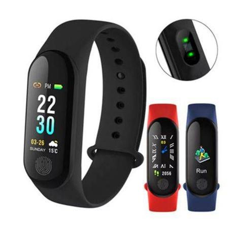 Pulseira Relógio Smart Band Watch Fitness Heath Md-m3 Vermelho - Bcs Menor preço em Pulseira Relógio Smart Band Watch Fitness Heath Md-m3 Vermelho - Bcs
