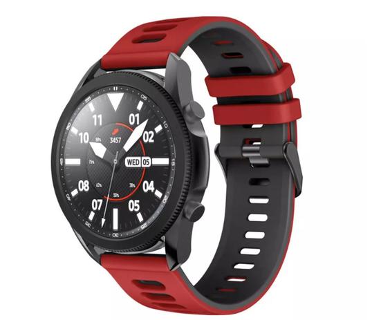 pulseira silicone galaxy watch 3 45mm