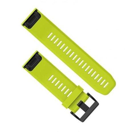 Pulseira Silicone Garmin Quickfit 26mm Fenix 5x Amarela Menor preço em Pulseira Silicone Garmin Quickfit 26mm Fenix 5x Amarela