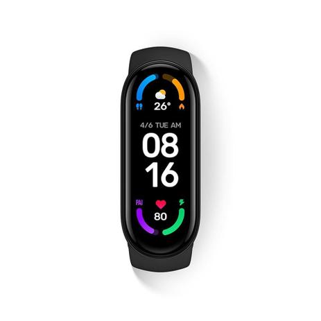 Pulseira Smart Xiaomi Mi Smart Band 6, Preta - XM604PRE Menor preço em Pulseira Smart Xiaomi Mi Smart Band 6, Preta - XM604PRE
