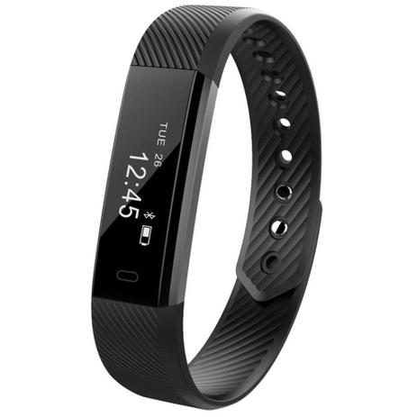 Pulseira Smartband ID115 Fitness Bracelete Bluetooth Pedômetro Monitor Calorias IP67 - Preto - Ebai brasil é boa?