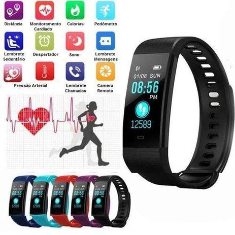 Pulseira  Smartband Relogio Y5 Frequência Cardíaca Pressão Arterial Oxigênio No Sangue Android Ios - Rosh fc é boa?