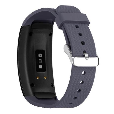 Pulseira Tradicional para Relógio Samsung Gear Fit 2 / Fit 2 Pro - Cinza - Hangrui Menor preço em Pulseira Tradicional para Relógio Samsung Gear Fit 2 / Fit 2 Pro - Cinza - Hangrui