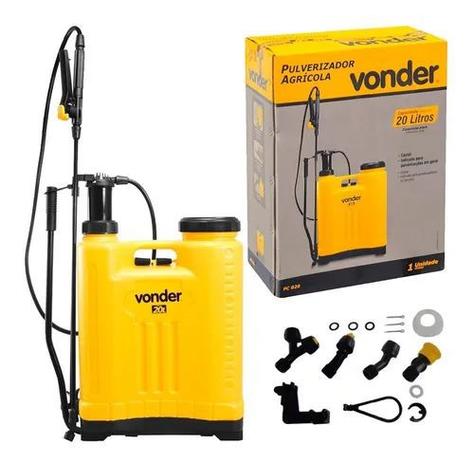 Pulverizador Costal Bomba Manual Agrícola Vonder 20 Litros Menor preço em Pulverizador Costal Bomba Manual Agrícola Vonder 20 Litros
