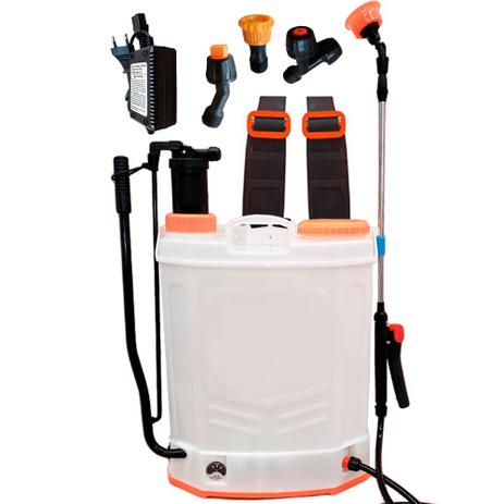 Pulverizador Costal Elétrico 18 a 20 Litros Bateria Recarregável 2 em 1 100 PSI - Loja do campo Menor preço em Pulverizador Costal Elétrico 18 a 20 Litros Bateria Recarregável 2 em 1 100 PSI - Loja do campo