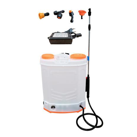 Pulverizador Costal Elétrico 18 a 20 Litros Bateria Recarregável 80 PSI - Loja do campo é boa?