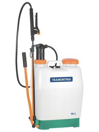 Menor preço em Pulverizador costal manual 16 L - Cor Branco - Tramontina