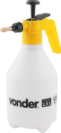 Pulverizador doméstico 1,5 litros compressão prévia - Vonder Menor preço em Pulverizador doméstico 1,5 litros compressão prévia - Vonder