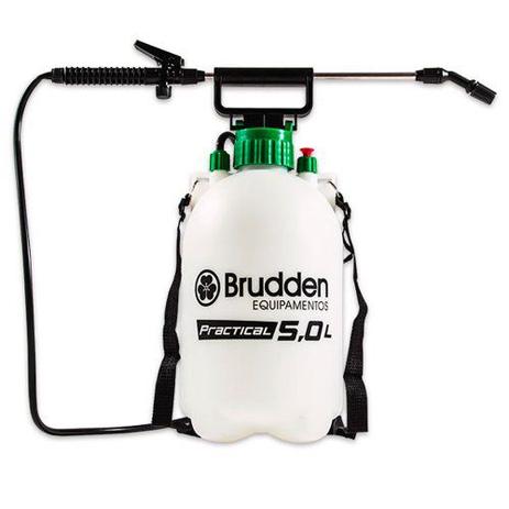 Pulverizador Manual Practical 5L com Lança de Aço Inox - 9317454 BRUDDEN Menor preço em Pulverizador Manual Practical 5L com Lança de Aço Inox - 9317454 BRUDDEN