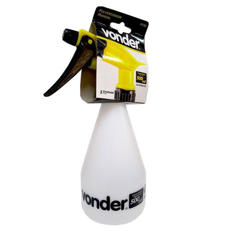Pulverizador Manual Pu 500 Vonder 500ml Menor preço em Pulverizador Manual Pu 500 Vonder 500ml