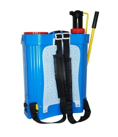 Pulverizador Placa Solar Eletrico Costal Manual Bateria Painel 20 Litros Platanção Limpeza - Economia Solar