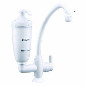 Menor preço em Purificador Acqua Bella Torneira Filtro Bancada Branca Lorenzetti