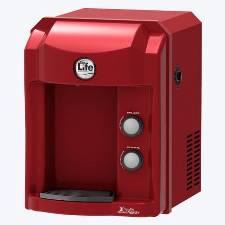 Purificador Alcalinizador e Ionizador de Água Top Life New Health Energy - Vermelho - 220V Menor preço em Purificador Alcalinizador e Ionizador de Água Top Life New Health Energy - Vermelho - 220V