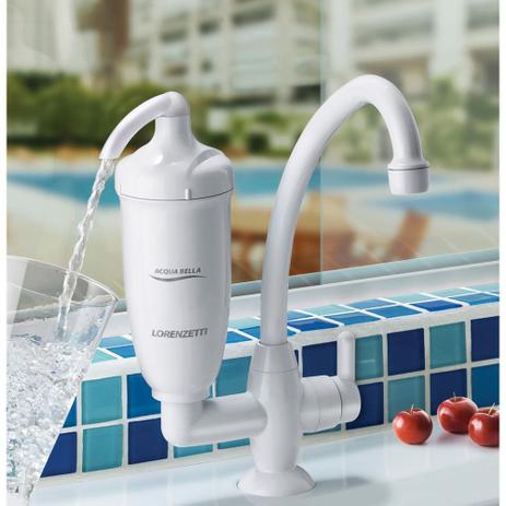 Purificador com Torneira de Mesa Branco Acqua Bella Lorenzetti Menor preço em Purificador com Torneira de Mesa Branco Acqua Bella Lorenzetti