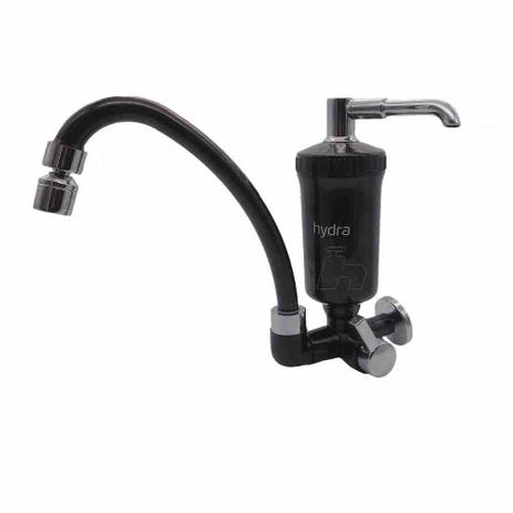 Purificador com torneira Hydraplus Parede Preto -Hydra Menor preço em Purificador com torneira Hydraplus Parede Preto -Hydra