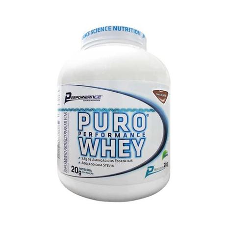 PURO PERFORMANCE WHEY 2kg - CHOCOLATE - Performance nutrition Menor preço em PURO PERFORMANCE WHEY 2kg - CHOCOLATE - Performance nutrition