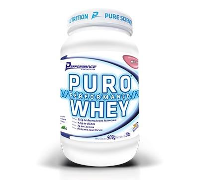 Puro Whey 909g Chocolate Performance Nutrition Menor preço em Puro Whey 909g Chocolate Performance Nutrition