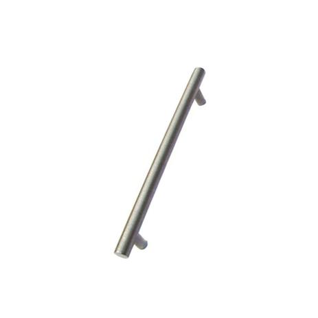 Puxador 3/448mm sem friso escovado - Cardoso Menor preço em Puxador 3/448mm sem friso escovado - Cardoso