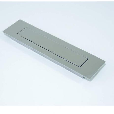Puxador para Porta ou Móvel tipo Concha com Tampa 32cm Geris Inox Polido Menor preço em Puxador para Porta ou Móvel tipo Concha com Tampa 32cm Geris Inox Polido