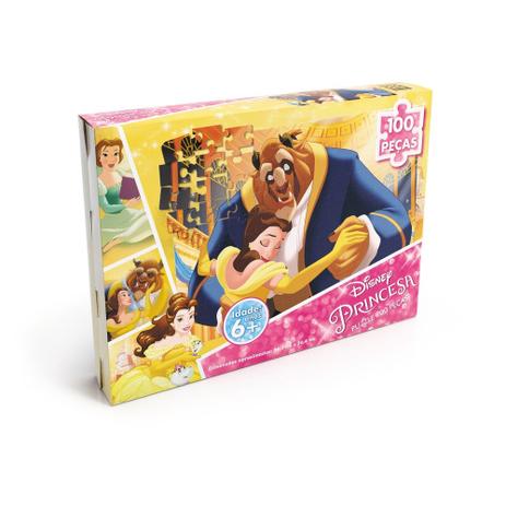 Puzzle 100 peças A Bela e a Fera - Grow Menor preço em Puzzle 100 peças A Bela e a Fera - Grow