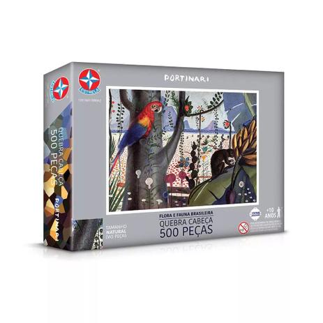 Puzzle 500 pcs portinari flora e fauna - estrela é boa?
