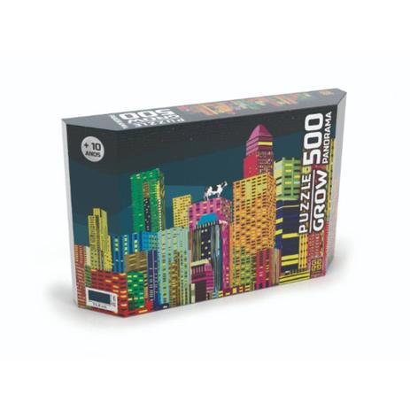Puzzle 500 peças Panorama Eu vi uma vaca - Grow Menor preço em Puzzle 500 peças Panorama Eu vi uma vaca - Grow