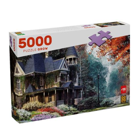 Puzzle 5000 peças Jardim Vitoriano - Grow Menor preço em Puzzle 5000 peças Jardim Vitoriano - Grow