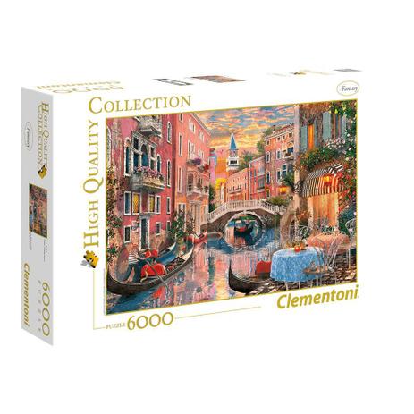 Puzzle 6000 peças Veneza ao Anoitecer - Clementoni Imp. - Grow Menor preço em Puzzle 6000 peças Veneza ao Anoitecer - Clementoni Imp. - Grow