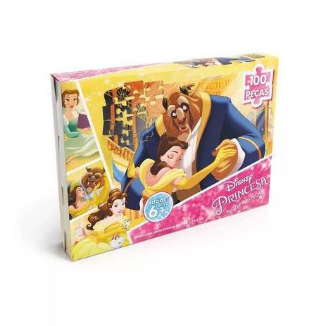 Puzzle A Bela E A Fera 100 Peças Grow Quebra Cabeça Grow Menor preço em Puzzle A Bela E A Fera 100 Peças Grow Quebra Cabeça Grow