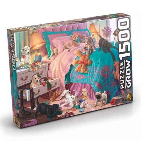 Puzzle Quebra Cabeça Filhotes Em Ação 1500 Peças Grow Menor preço em Puzzle Quebra Cabeça Filhotes Em Ação 1500 Peças Grow