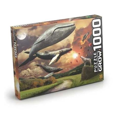 Puzzle Quebra Cabeça Grow Flying Whales 1000 Peças é ruim? Puzzle Quebra Cabeça Grow Flying Whales 1000 Peças é boa?