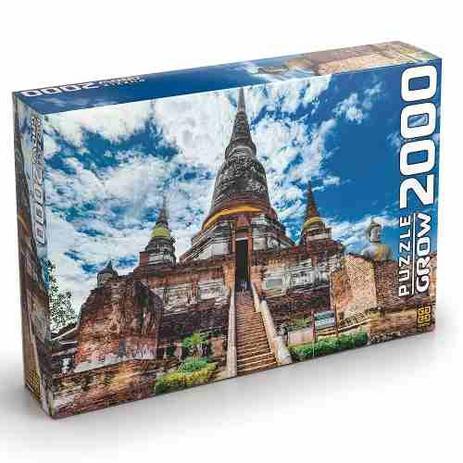 Puzzle Quebra Cabeça Templo Tailandês 2000 Peças Grow Menor preço em Puzzle Quebra Cabeça Templo Tailandês 2000 Peças Grow