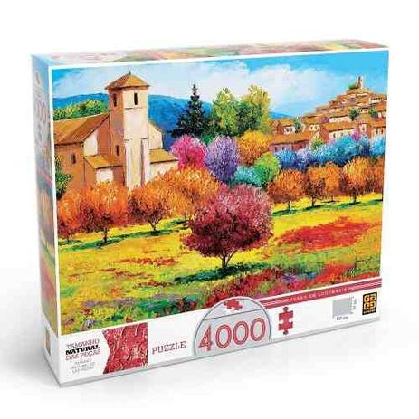 Puzzle Quebra Cabeça Verão Em Lourmarin 4000 Peças Grow Menor preço em Puzzle Quebra Cabeça Verão Em Lourmarin 4000 Peças Grow