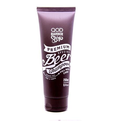 QOD Barber Shop Premium Beer Shampoo - 250ml Menor preço em QOD Barber Shop Premium Beer Shampoo - 250ml