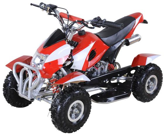 Quadriciclo 49cc BZ Bob Vermelho automático partida elétrica, farol, gasolina e óleo 2T Barzi Motors Menor preço em Quadriciclo 49cc BZ Bob Vermelho automático partida elétrica, farol, gasolina e óleo 2T Barzi Motors