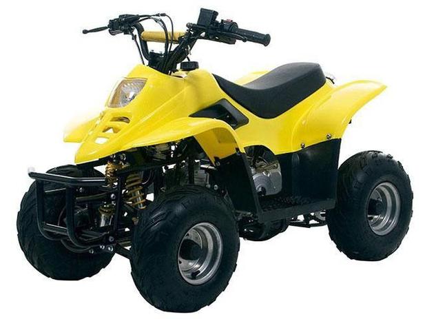 Quadriciclo Bull Motors  BK ATV504 - à Gasolina à Óleo 50cc Amarelo