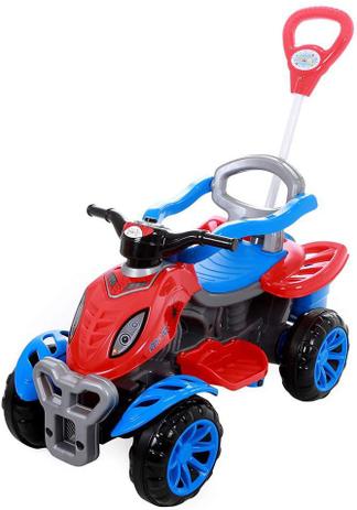 Quadriciclo infantil Spider Com Pedal e Empurrador Maral - Maral Brinquedos Menor preço em Quadriciclo infantil Spider Com Pedal e Empurrador Maral - Maral Brinquedos